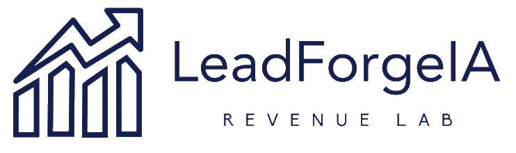 LeadForgeIA Logo
